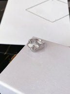 Lumi® CLOVER SILBERRING