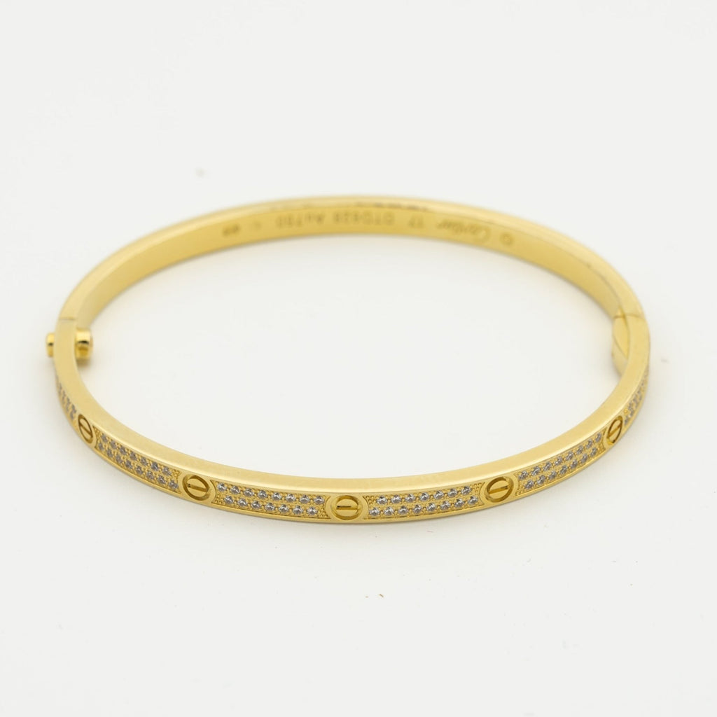 ¡®Lumi¡¯LOVE BRACELET 3.65MM DIAMOND-PAVED