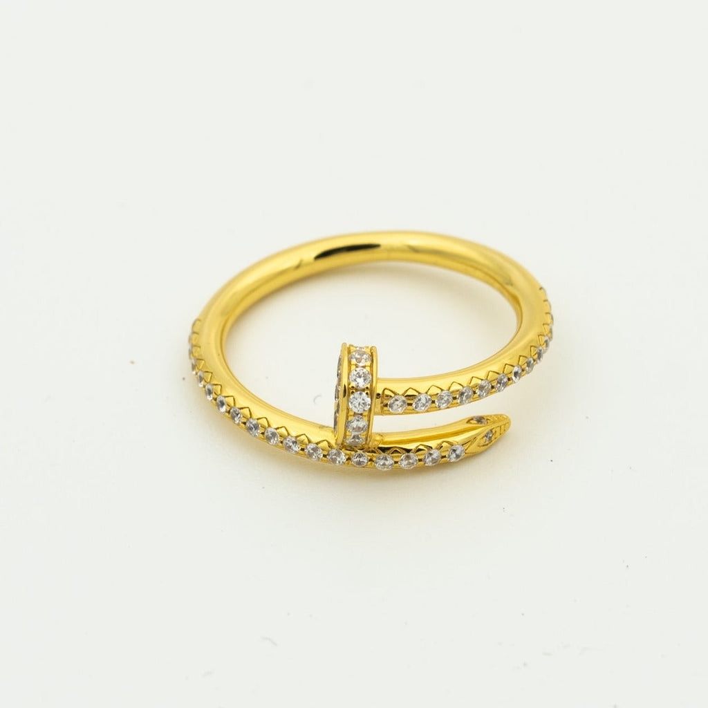 ¡®Lumi¡¯JUSTE RING 1.8MM GOLD DIAMONDS