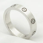¡®Lumi¡¯LOVE RING 4MM 1 DIAMOND SILVER