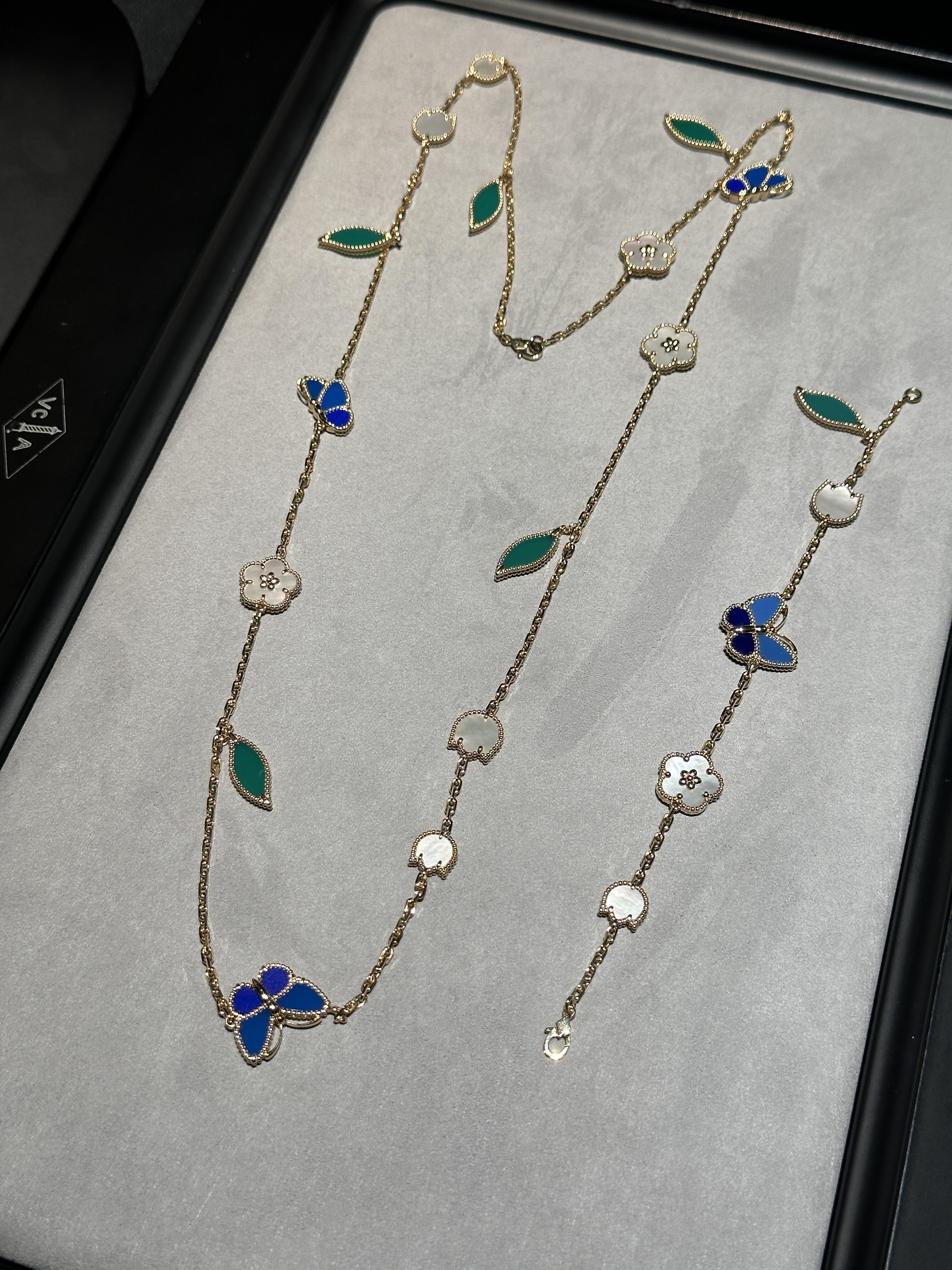 [Lumi Jewelry] 26 NEW CLOVER 15 MOTIFS LUCKY NECKLACE