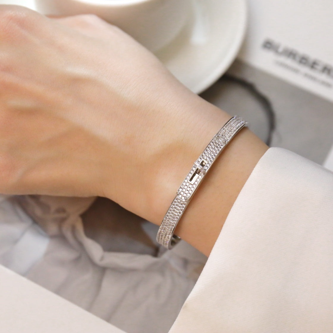 Lumi® Kelly Armband, diamantbesetzt 