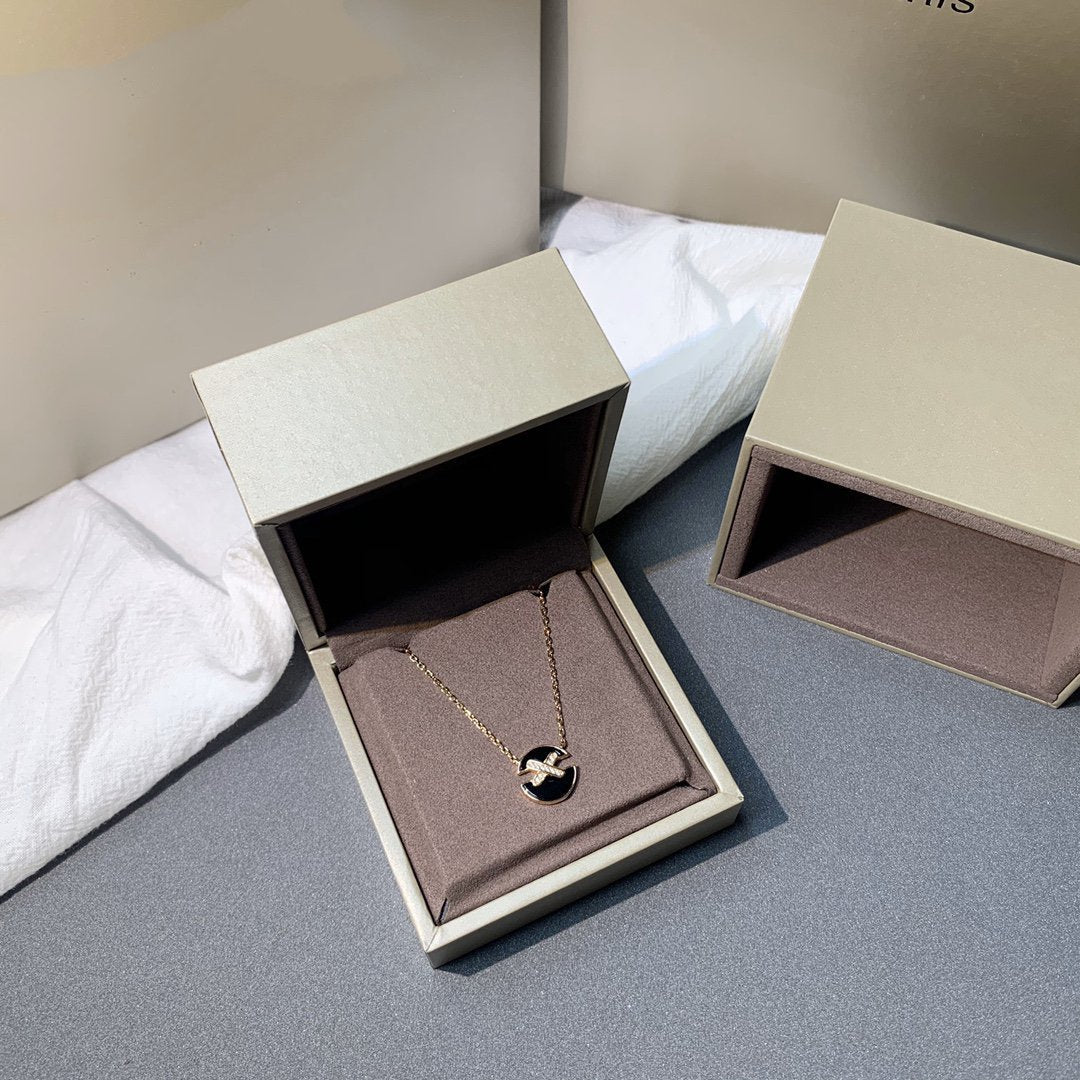¡®Lumi¡¯JEUX DE PINK GOLD DIAMOND NECKLACE