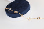 ¡®Lumi¡¯LEAF CLOVER BRACELET
