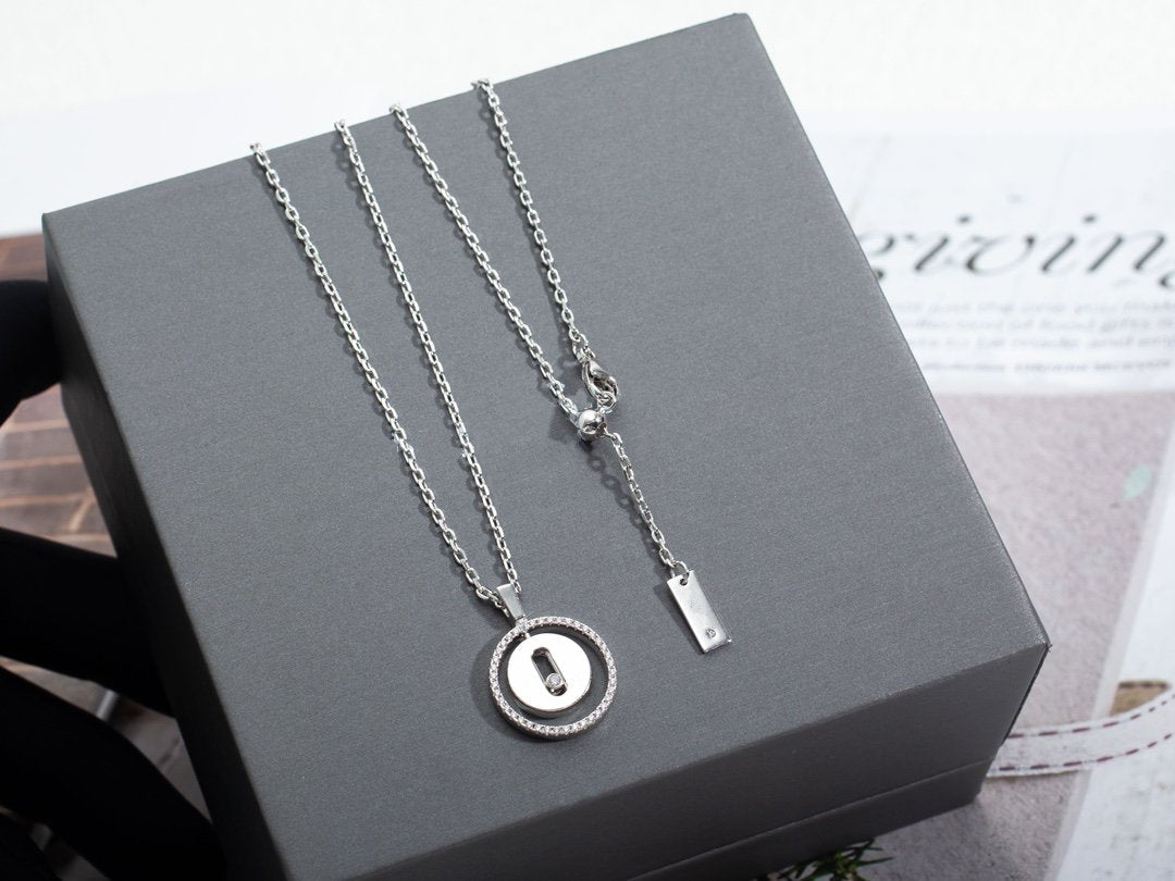 [Imperial] MOVE PM NECKLACE SILVER DIAMOND