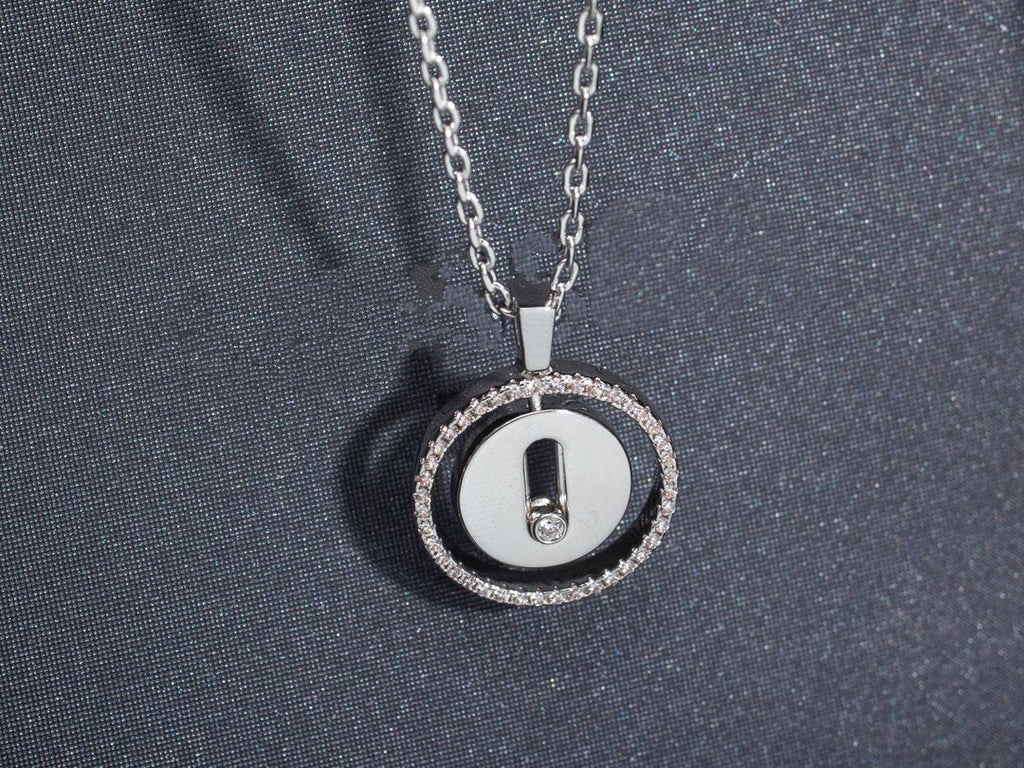 [Imperial] MOVE PM NECKLACE SILVER DIAMOND
