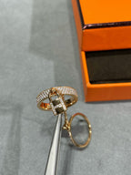 LumiHM Kelly Clochette Doppelring mit Diamanten