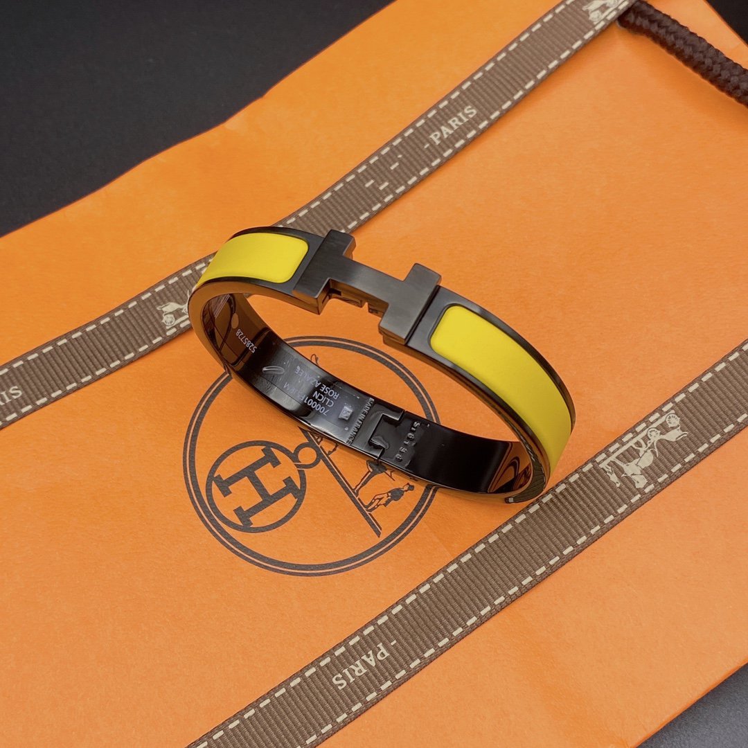 LumiCLIC HM SO SCHWARZ-GELBES ARMBAND