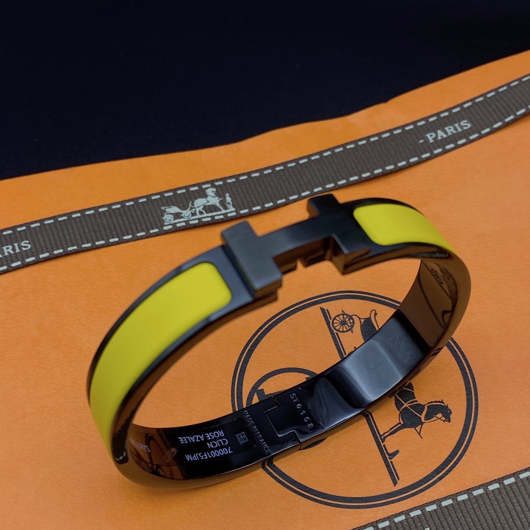 LumiCLIC HM SO SCHWARZ-GELBES ARMBAND