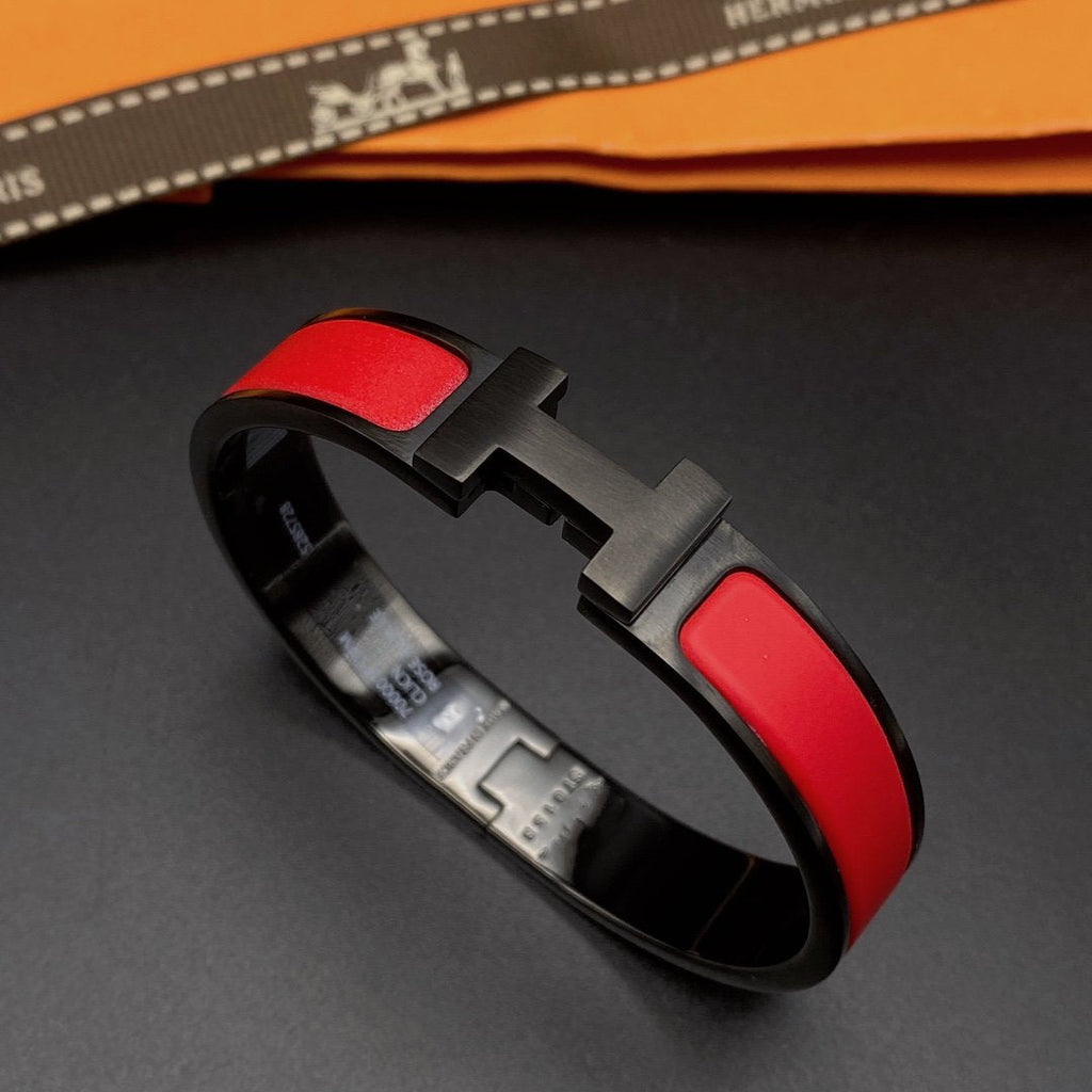 ¡®Lumi¡¯CLIC HM SO BLACK RED BRACELET