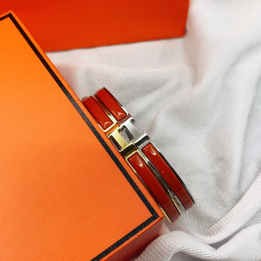 ¡®Lumi¡¯CLASSIC HM CLIC RED 8MM ENAMEL BRACELET