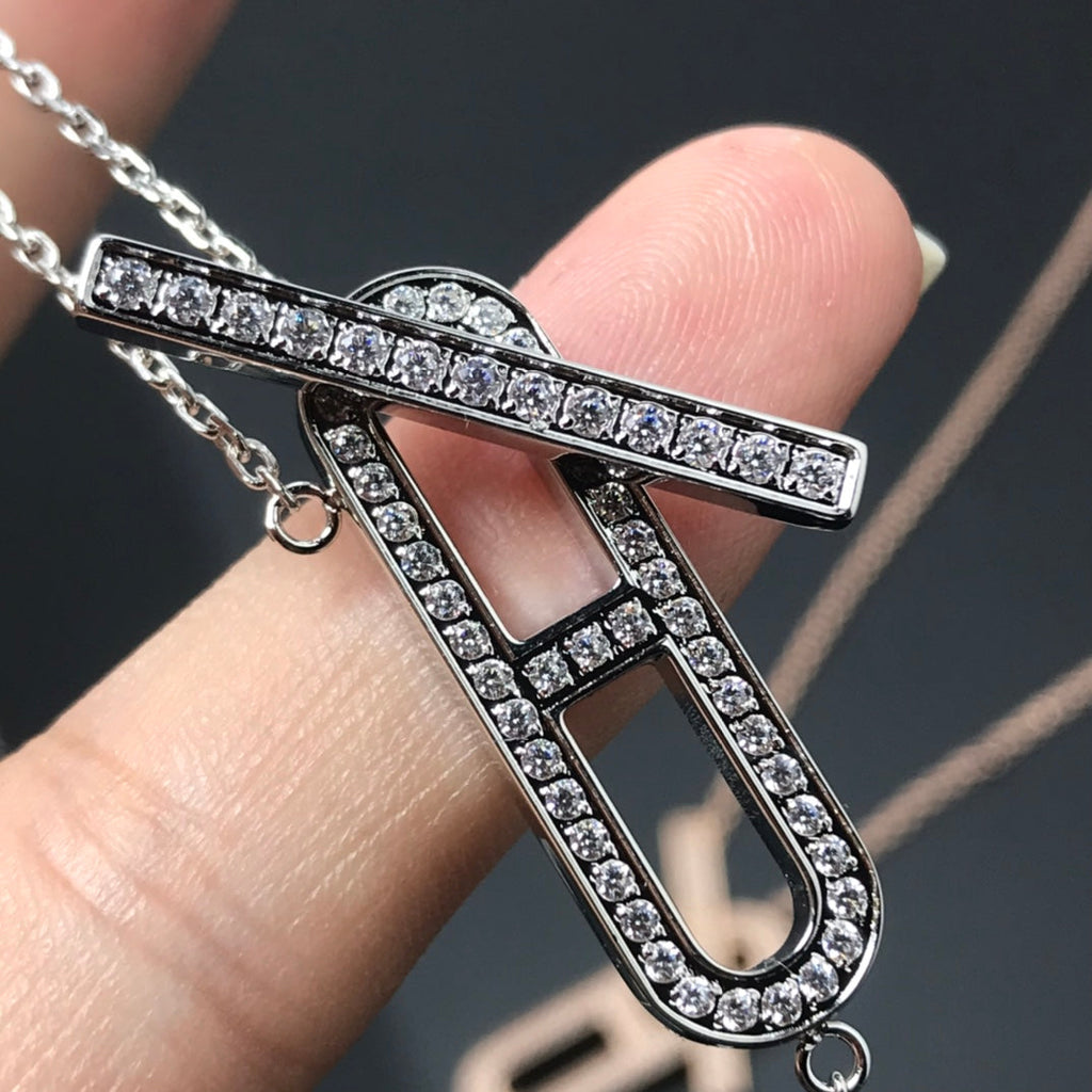 ¡®Lumi¡¯HM NECKLACE PLATINUM ROSE GOLD DIAMOND