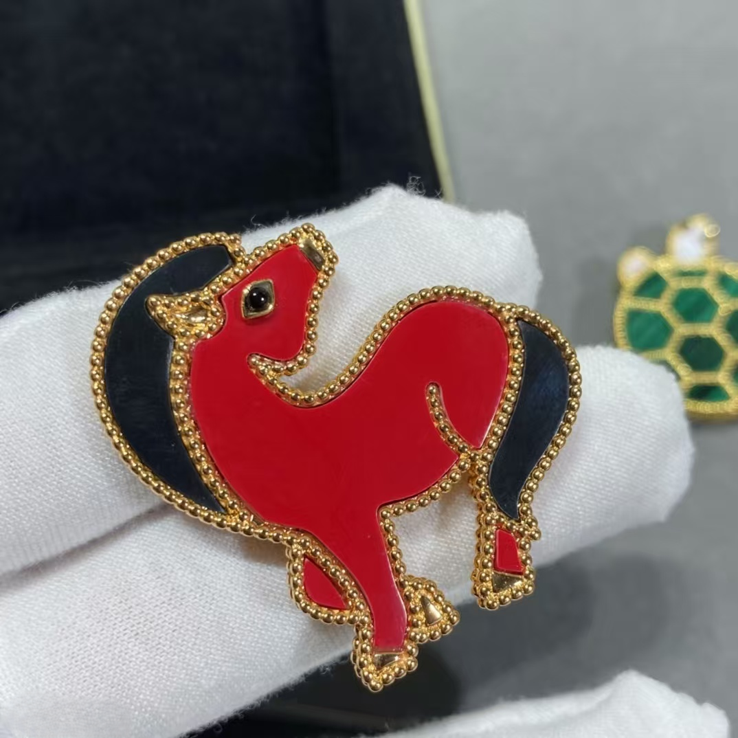 [Lumi Jewelry]2026 NEW Spring/Summer Animal Party Brooch  Horse