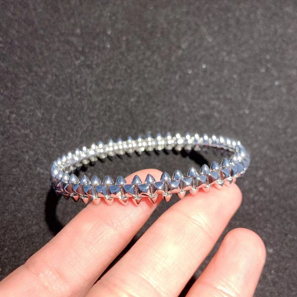 ¡®Lumi¡¯CLASH SILVER BRACELET