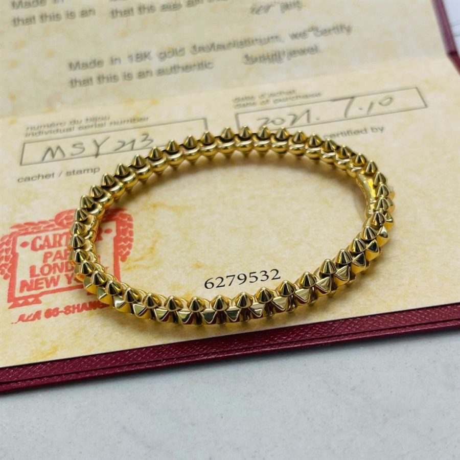 ¡®Lumi¡¯CLASH GOLD BRACELET