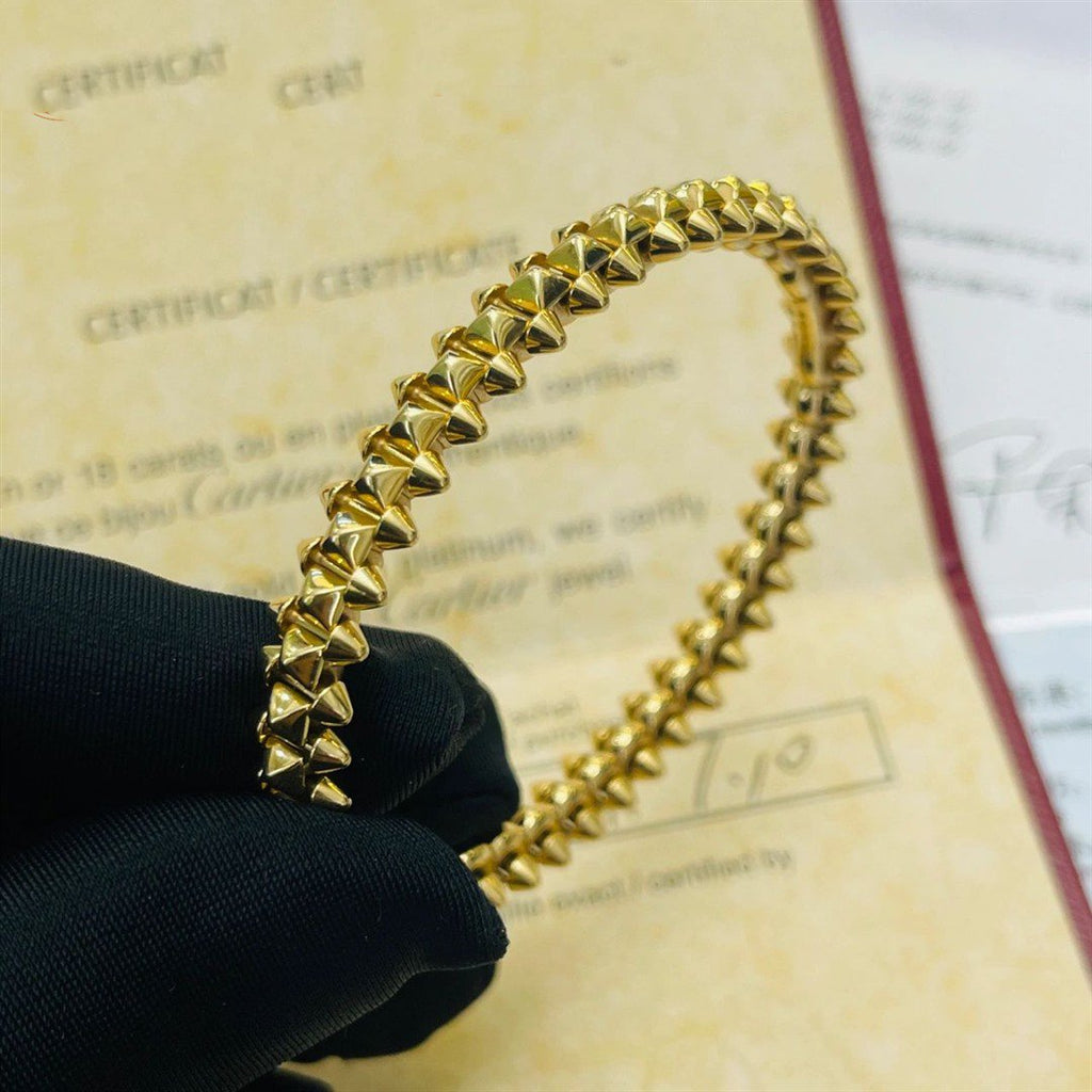 ¡®Lumi¡¯CLASH GOLD BRACELET