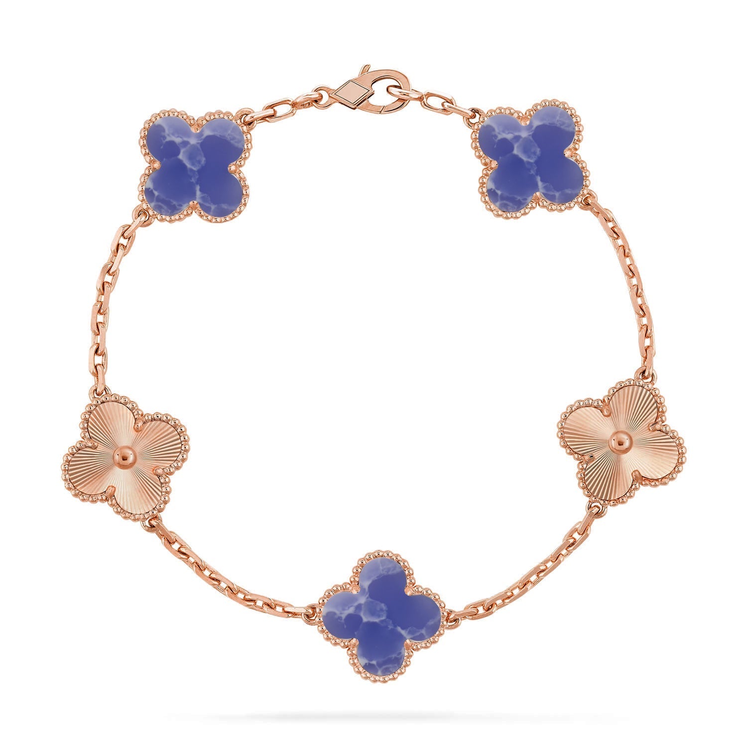 [Lumi]New CLOVER 5 MOTIF BLUE VEINS BRACELET COLLECTION