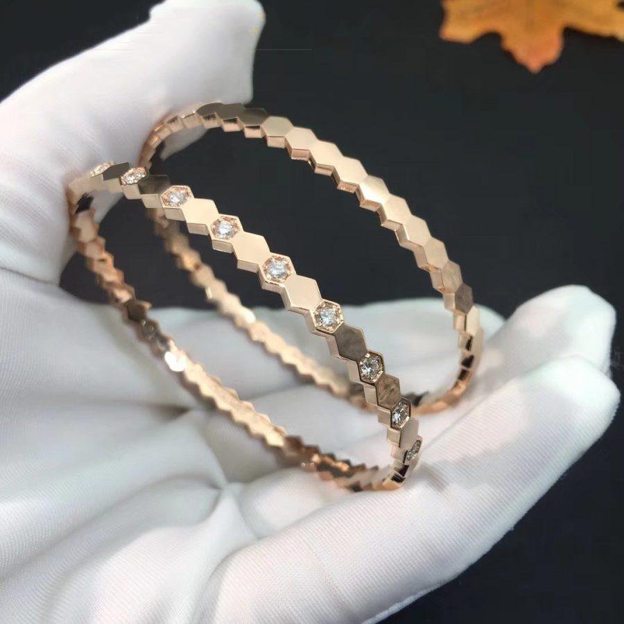 ¡®Lumi¡¯BEE LOVE SILVER DIAMOND BRACELET