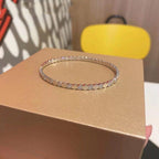 ¡®Lumi¡¯BEE LOVE SILVER DIAMOND BRACELET
