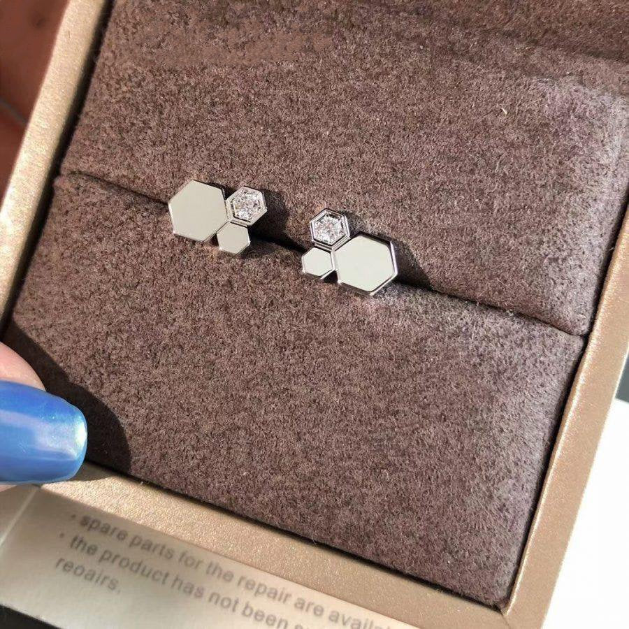 Lumi® BEE LOVE SILBERNE DIAMANT-OHRRINGE