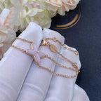 ¡®Lumi¡¯JEUX BRACELET PINK MOP PINK GOLD 1 DIAMOND