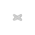 ¡®Lumi¡¯JEUX DE SILVER DIAMOND EARRINGS