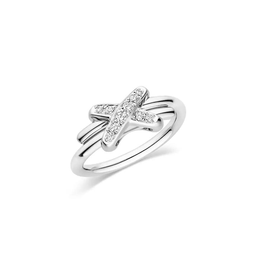 ¡®Lumi¡¯JEUX DE SILVER DIAMOND RING
