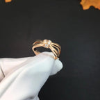 LumiLIENS RING ROSA GOLD DIAMANT