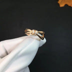 LumiLIENS RING ROSA GOLD DIAMANT