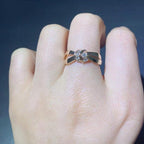 LumiLIENS RING ROSA GOLD DIAMANT