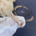 Lumi® LIENS RING AUS ROSA GOLD MIT DIAMANTEN