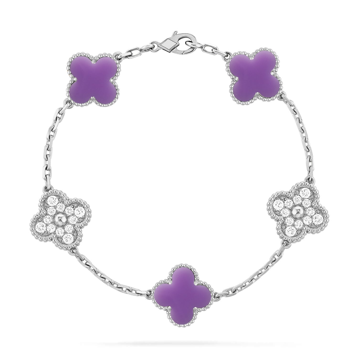 [Lumi] Neue Armbandkollektion „Clover 5 Motiv Hellviolett“
