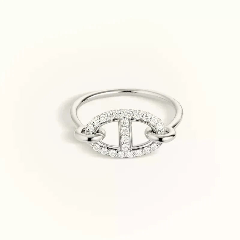 ¡®Lumi¡¯RONDE KLEINER SILBER-DIAMANTRING