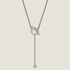 ¡®Lumi¡¯FINESSE SILVER DIAMOND NECKLACE