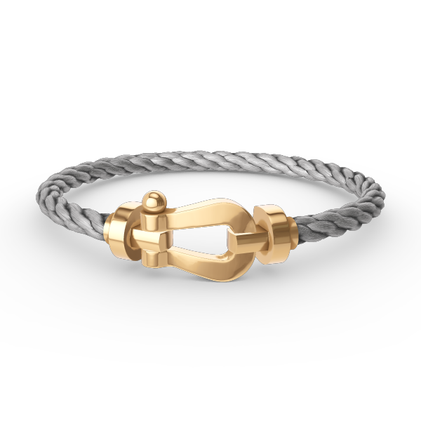 Lumi® FORCE Großes Hufeisenarmband ohne Diamanten, Gold