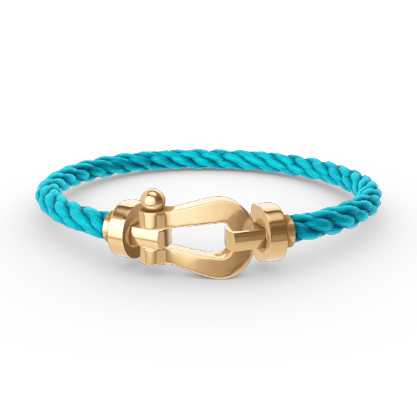 Lumi® FORCE Großes Hufeisenarmband ohne Diamanten, Gold