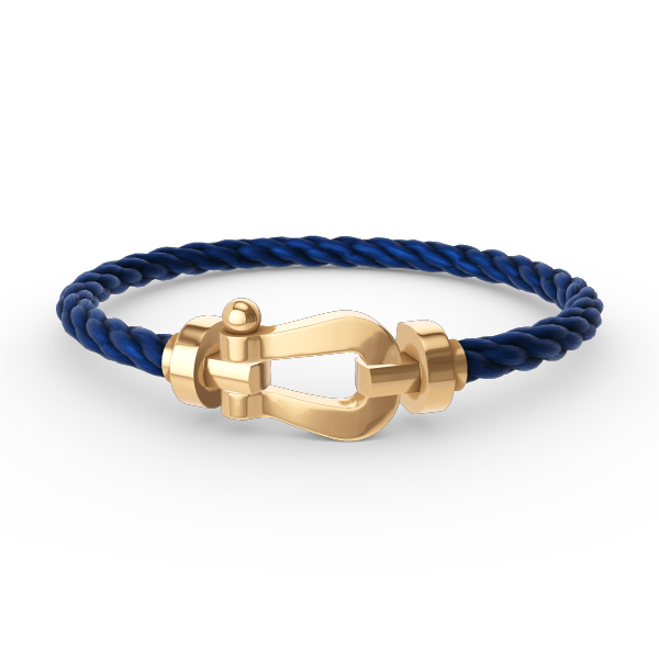 Lumi® FORCE Großes Hufeisenarmband ohne Diamanten, Gold