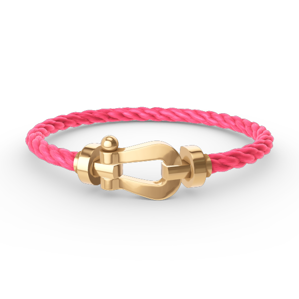 Lumi® FORCE Großes Hufeisenarmband ohne Diamanten, Gold