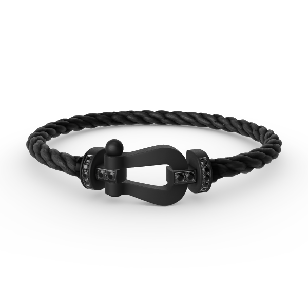 ®Lumi¡¯FORCE GROSSE SERIE HUFEISENSCHWARZES SAMURAI-ARMBAND