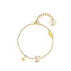 ¡®Lumi¡¯LOGO STAR MOTIF GOLD BRACELET