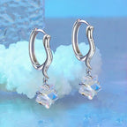 Zarter, vergoldeter Ohrring, hypoallergen, Oktopus-Seestern-Ohrring, Geschenk