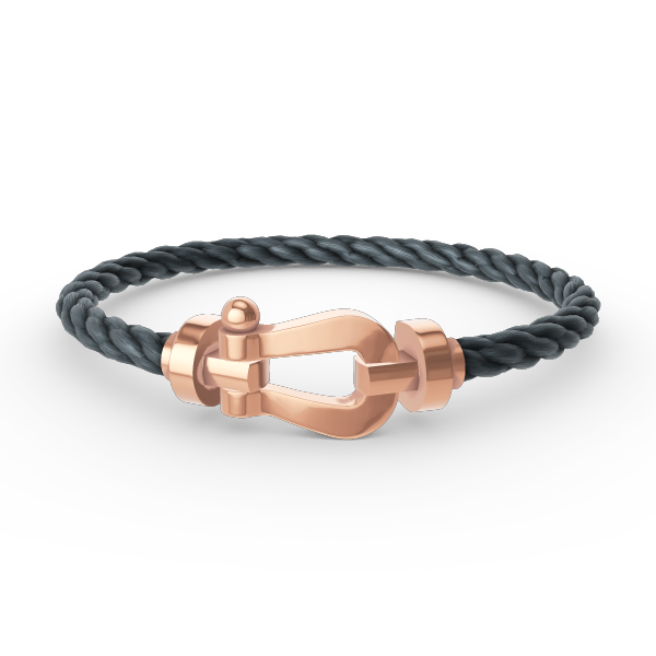 Lumi® FORCE Großes Hufeisenarmband ohne Diamanten, Roségold