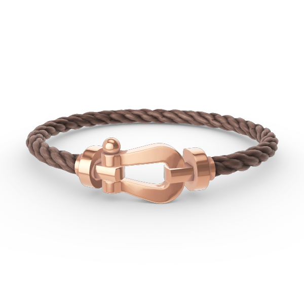 Lumi® FORCE Großes Hufeisenarmband ohne Diamanten, Roségold