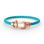 Lumi® FORCE Großes Hufeisenarmband ohne Diamanten, Roségold
