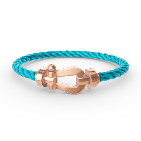 Lumi® FORCE Großes Hufeisenarmband ohne Diamanten, Roségold