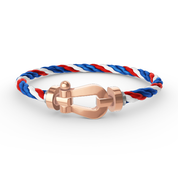 Lumi® FORCE Großes Hufeisenarmband ohne Diamanten, Roségold