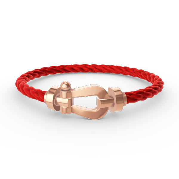 Lumi® FORCE Großes Hufeisenarmband ohne Diamanten, Roségold