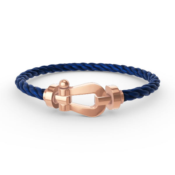 Lumi® FORCE Großes Hufeisenarmband ohne Diamanten, Roségold
