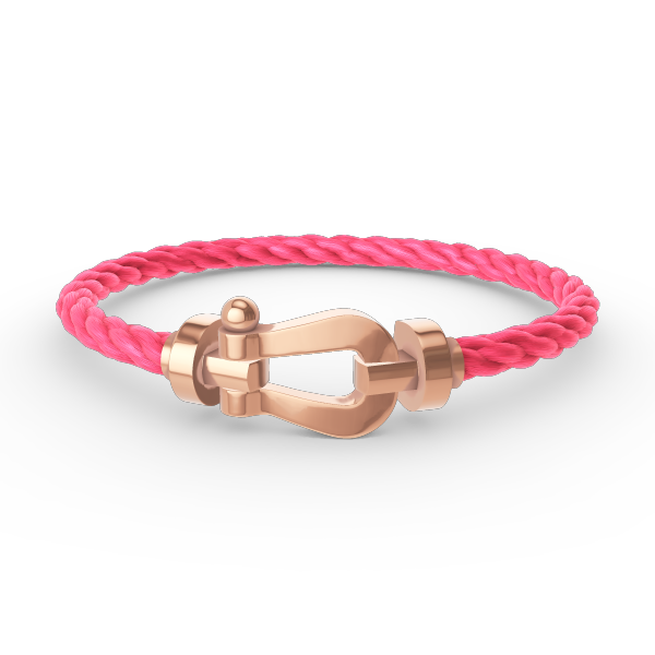 Lumi® FORCE Großes Hufeisenarmband ohne Diamanten, Roségold