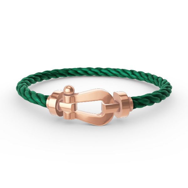 Lumi® FORCE Großes Hufeisenarmband ohne Diamanten, Roségold
